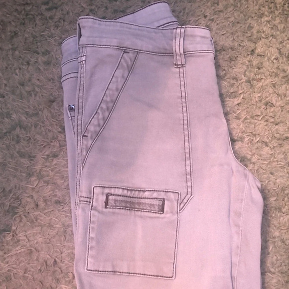 HEI HEI ANTHROPOLOGIE UTILITY JEANS - Picture 10 of 12